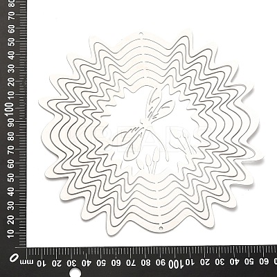 201 Stainless Steel Connector Charms/Links STAS-D386-04D-P-1