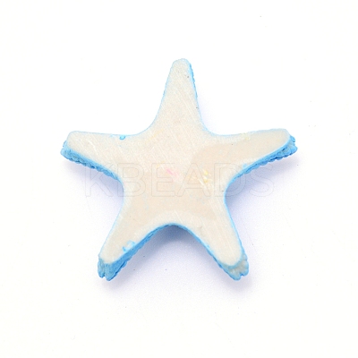 Opaque Resin Cabochons LS-DJEW-WH0011-12C-1