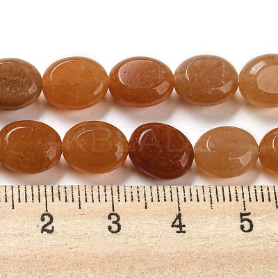 Natural Red Aventurine Beads Strands G-M420-D06-01-1