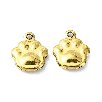 Ion Plating(IP) 304 Stainless Steel Charms STAS-L024-013G-1