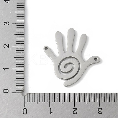 304 Stainless Steel Pendants STAS-E501-15P-1