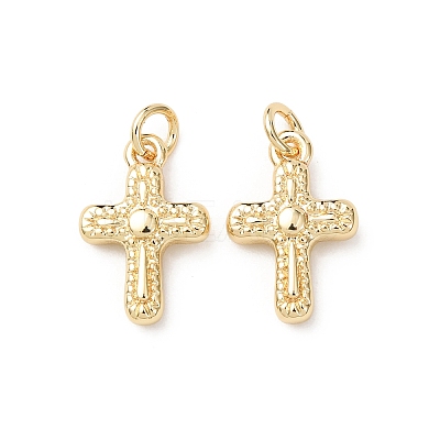 Brass Pendants KK-D019-02C-G-1