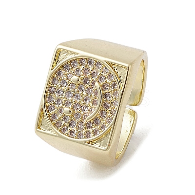 Brass Adjustable Rings RJEW-K257-85B-G-1