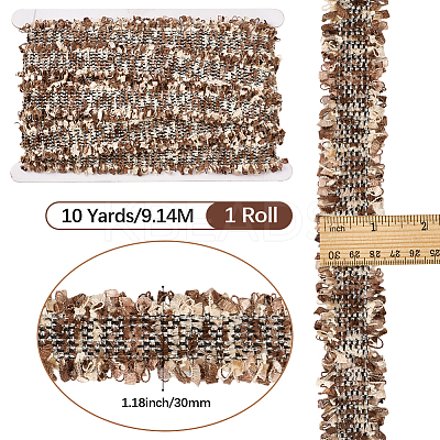 Polyester Lace Trim OCOR-WH20003-25C-1