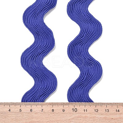 10 Yards Polyester Wavy Fringe Trim Ribbons OCOR-XCP0002-99-1
