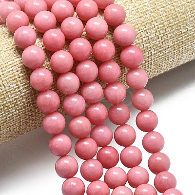 Natural Malaysia Jade Beads Strands G-L645-A01-10mm-20-1