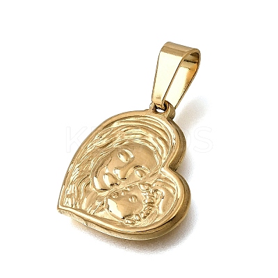 Religion 304 Stainless Steel Pendants STAS-G400-02G-01-1