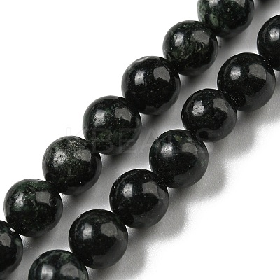 Natural Serpentine Beads Strands G-P504-6mm-01-1