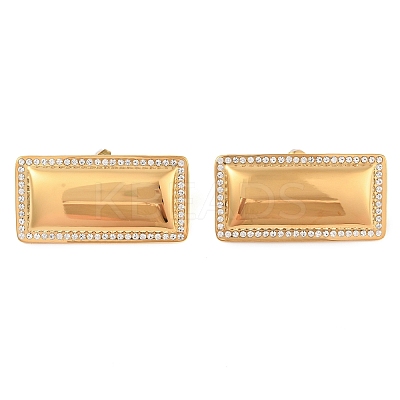 304 Stainless Steel Stud Earrings EJEW-Z063-07G-02-1
