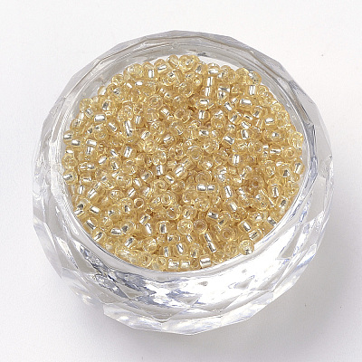 FGB 8/0 Grade A Round Glass Seed Beads SEED-Q007-3mm-F33-1