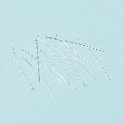 Brass Flat Head Pins X-KK-WH0058-03D-S-1