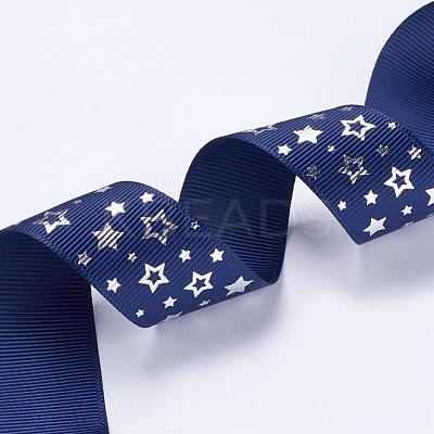 Polyester Grosgrain Ribbon SRIB-F004-25mm-03-1