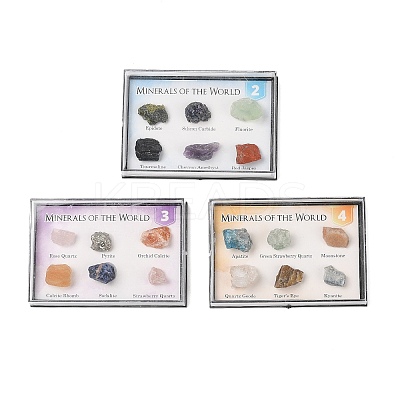 Nuggets Raw Rough Natural Nixed Stone Collections AJEW-A055-03-1