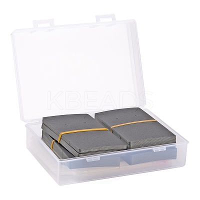 200Pcs 2 Style Cardboard Display Cards and OPP Cellophane Bags CDIS-LS0001-05C-1
