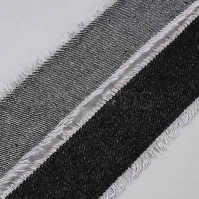 2 Yards Polycotton Frayed Ribbon OCOR-WH20009-02B-1
