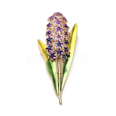 Flower Enamel Pins JEWB-A034-05G-01-1