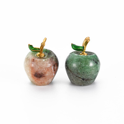 Natural Map Stone/Picasso Stone/Picasso Jasper Pendants G-T111-17B-1