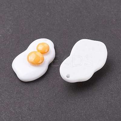 Resin Pendants LS-RESI-F030-22-1