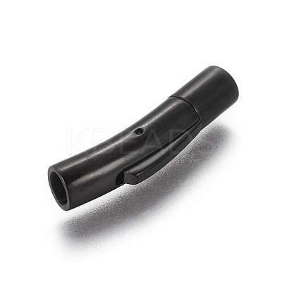 304 Stainless Steel Bayonet Clasps STAS-I013-4mm-B-1-1