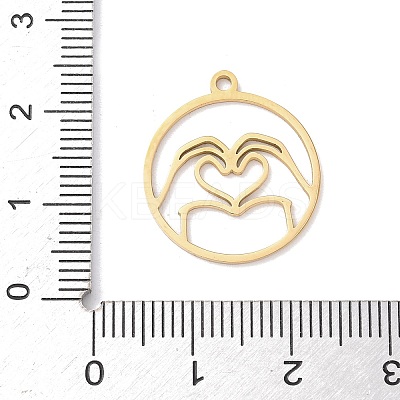 304 Stainless Steel Pendants STAS-Z131-01A-G-1