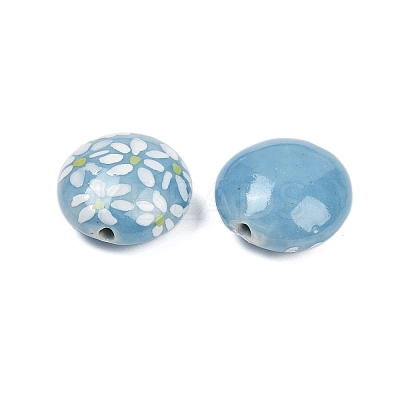 Handmade Porcelain Beads PORC-I029-08B-1