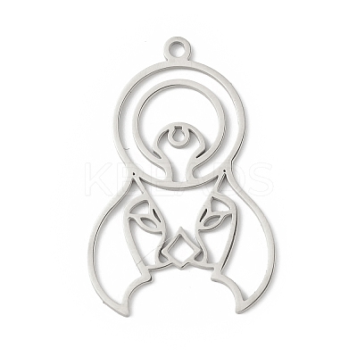 Non-Tarnish 201 Stainless Steel Pendants LS-STAS-K250-03P-1