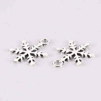 Tibetan Style Alloy Pendants X-TIBE-N010-42AS-RS-1