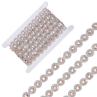 5 Yards Self Adhesive Sewing Trim Hotfix Rhinestone Tape DIY-PH0030-59-1