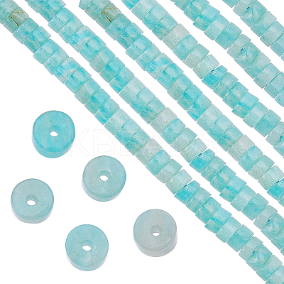 2 Strands Natural Amazonite Beads Strands G-SC0002-71-1