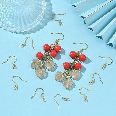 SHEGRACE Brass Earring Hooks XGR0140G-153G-1