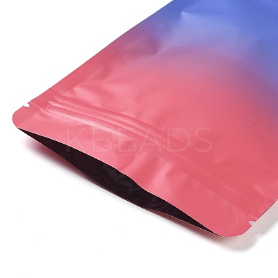 Two Tone Rectangle Plastic Zip Top Gift Bags OPP-B006-01A-03-1