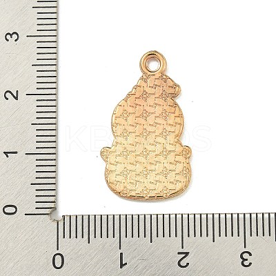 Christmas Kitten Alloy Enamel Pendants X-ENAM-I060-02C-1