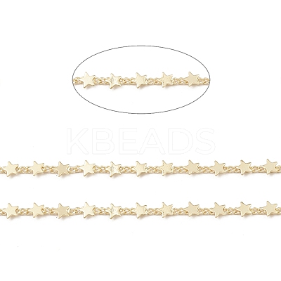 Brass Star Link Chains CHC-M025-21G-1