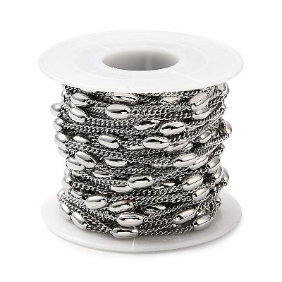 Tarnish Resistant 304 Stainless Steel Link Chain STAS-C079-22B-1