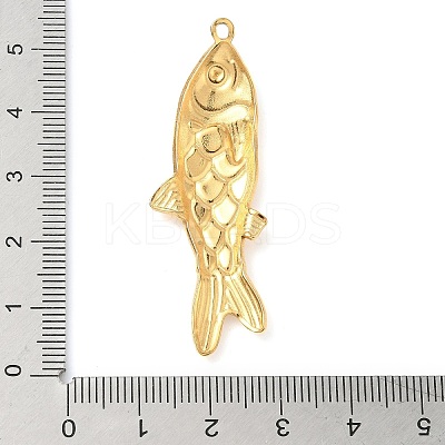 304 Stainless Steel Enamel Big Pendants STAS-L026-07G-04-1