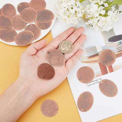 20Pcs 2 Style Metal Tags KK-SC0002-07-1