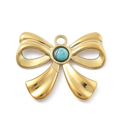 304 Stainless Steel Rhinestone Pendants STAS-D300-01G-06-1