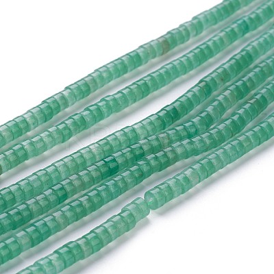 Natural Green Aventurine Beads Strands G-H230-14-1