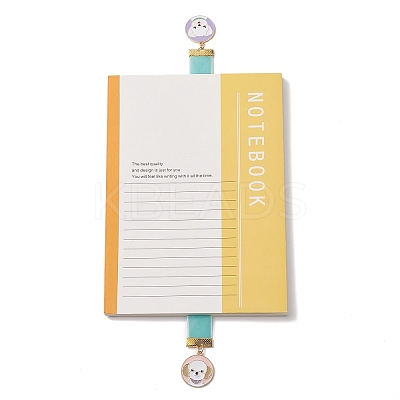 Velvet Ribbon Bookmarks AJEW-JK00216-1