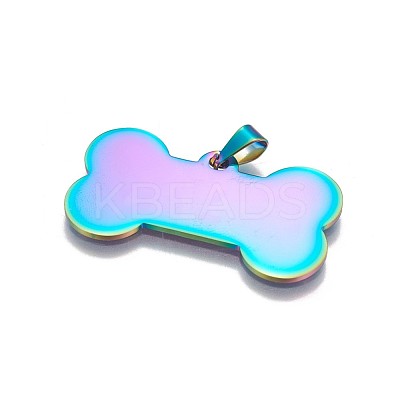 Ion Plating(IP) 304 Stainless Steel Pendants STAS-F200-01M-1