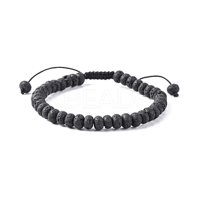 Adjustable Nylon Cord Braided Bead Bracelets BJEW-F369-B11-1