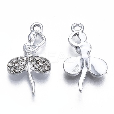 Alloy Pendants X1-ENAM-N054-50-RS-1