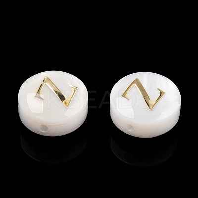 Natural Freshwater Shell Beads SHEL-N036-01Z-1