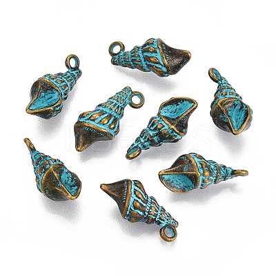 Ocean Theme Alloy Pendants FIND-WH0110-998C-1