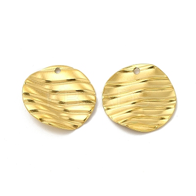 Ion Plating(IP) 304 Stainless Steel Pendants LS-STAS-I671-05G-1
