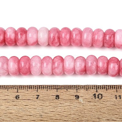 Natural White Jade Beads Strands G-Q613-01F-35-1