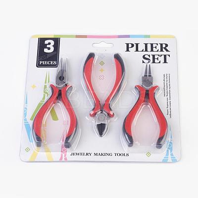 Iron Jewelry Tool Sets: Round Nose Pliers PT-R009-04-1