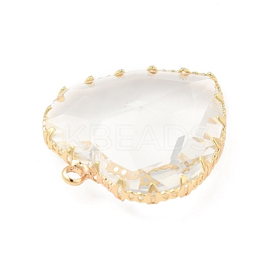 K9 Glass Pendants KK-E071-07KCG-04-1