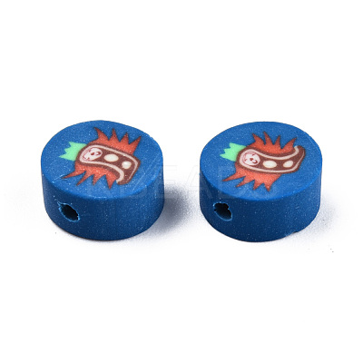 Handmade Polymer Clay Beads CLAY-T020-33-1