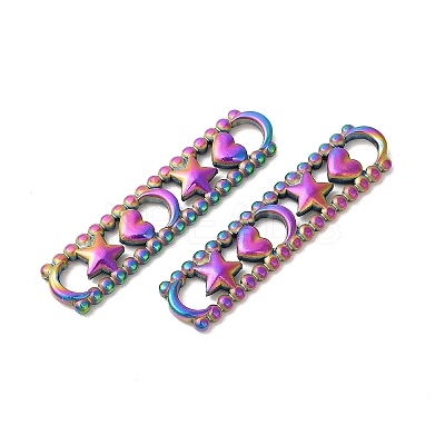 Ion Plating(IP) 304 Stainless Steel Connector Charms STAS-L268-036MC-1
